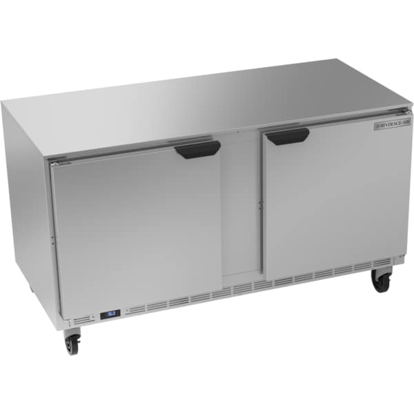 Refrigerator, Undercounter, Two Door, 60" W, 14.75 cu. ft., 115 Volt